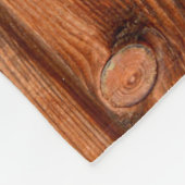 Couverture Polaire Grange à grains de bois texturé patiné (Coin)