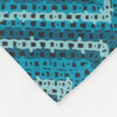 Couverture Polaire Granny Carré Blanche polaire (Coin)