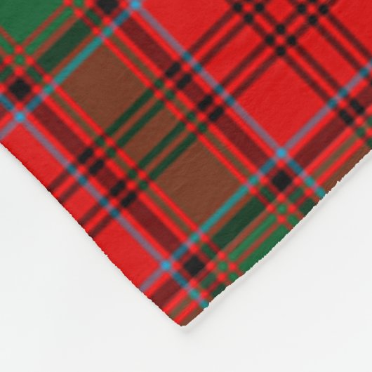 Couverture Polaire Grant Red Plaid (Coin)