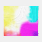 Couverture Polaire graphic design digital blur background texture col (Devant (Horizontal))