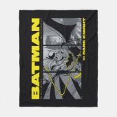 Couverture Polaire Graphique à écran tridimensionnel Batman Comic (Devant)