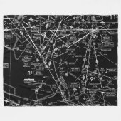 Couverture Polaire Graphique aéronautique (Devant (Horizontal))