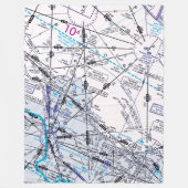 Couverture Polaire Graphique aéronautique (Devant)