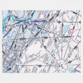 Couverture Polaire Graphique aéronautique (Devant (Horizontal))