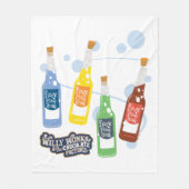 Couverture Polaire Graphique de boisson de levage Fizzy (Devant)