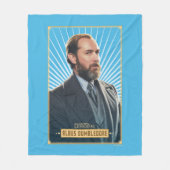 Couverture Polaire Graphique de caractères Albus Dumbledore (Devant)