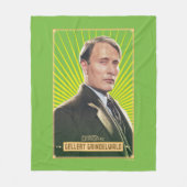 Couverture Polaire Graphique de caractères Gellert Grindelwald (Devant)