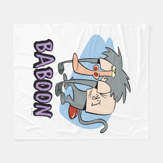 Couverture Polaire Graphique de caractères I.R. Baboon (Devant (Horizontal))