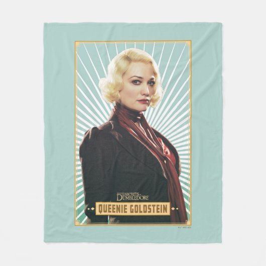 Couverture Polaire Graphique de caractères Queenie Goldstein (Devant)