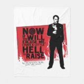 Couverture Polaire Graphique de citation de Crowley surnaturelle (Devant)