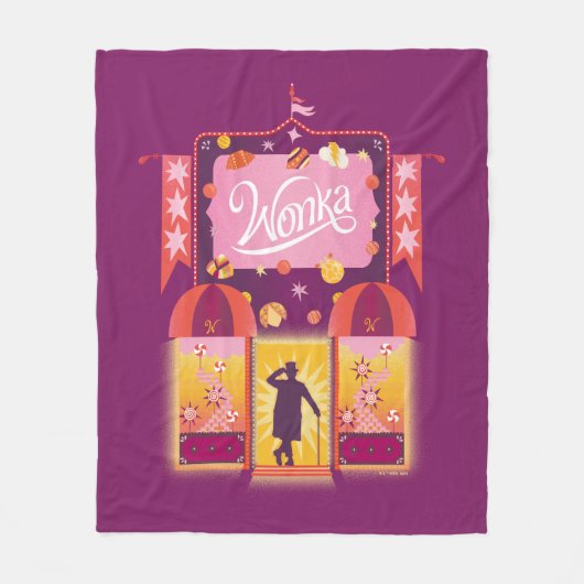 Couverture Polaire Graphique de la boutique Wonka Candy (Devant)
