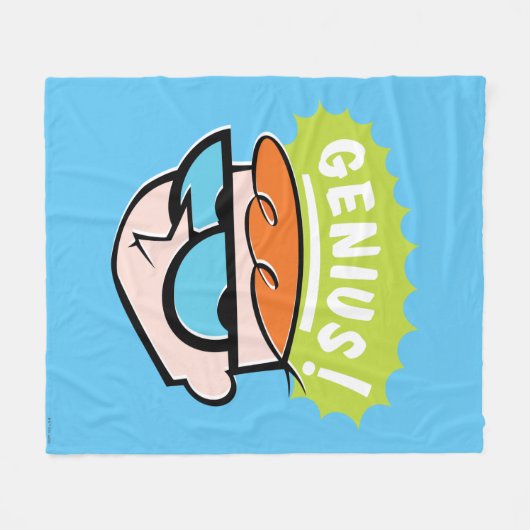 Couverture Polaire Graphique de légende Dexter "Genius" (Devant (Horizontal))