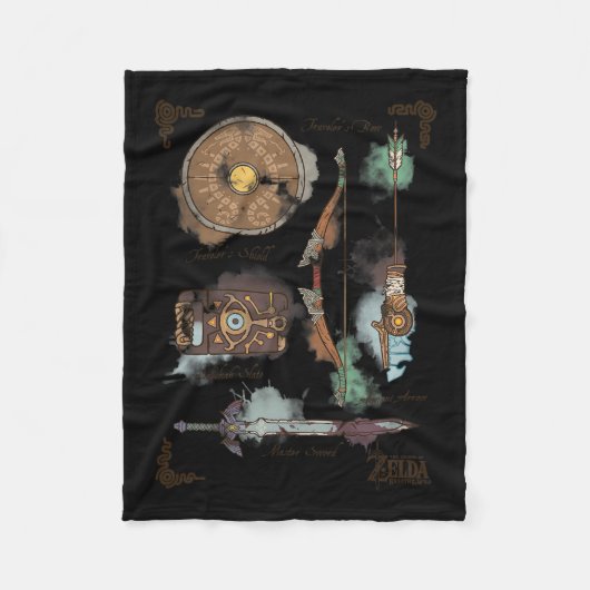 Couverture Polaire Graphique De L'Inventaire Du Lien Sauvage (Devant)