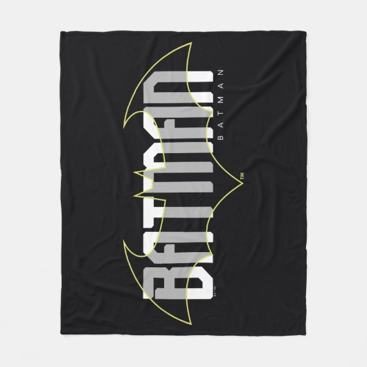 Couverture Polaire Graphique de nom haute technologie Batman (Devant)