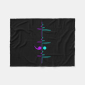 Couverture Polaire Graphique de prise en charge du bon ruban (Devant (Horizontal))