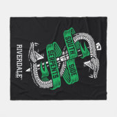 Couverture Polaire Graphique des serpents du côté sud (Devant (Horizontal))