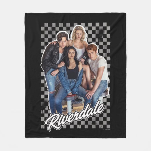 Couverture Polaire Graphique du groupe Retro Riverdale (Devant)