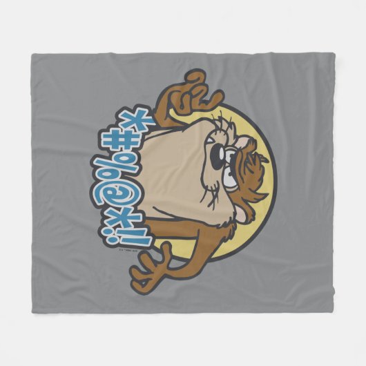 Couverture Polaire Graphique en cercle extensible TAZ™ (Devant (Horizontal))