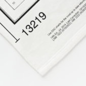 Couverture Polaire Graphique nautique du port de Point Judith 13219 (Coin)