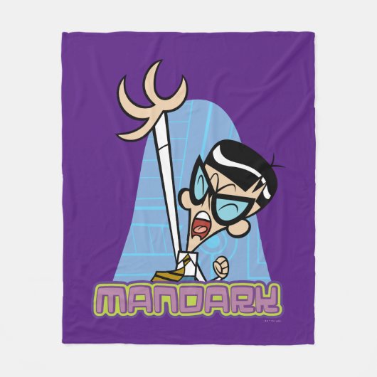 Couverture Polaire Graphique Nom de caractère Mandark (Devant)