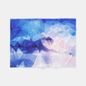 Couverture Polaire Graphique polygone (Devant (Horizontal))