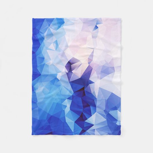 Couverture Polaire Graphique polygone (Devant)