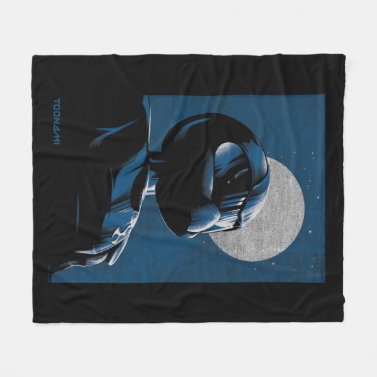 Couverture Polaire Graphique Toonami TOM 5 Lune (Devant (Horizontal))