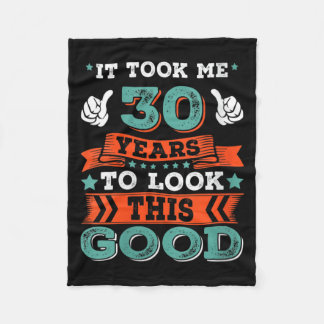 Couverture Polaire Graphiques de citation d'anniversaire 30 ans Femme