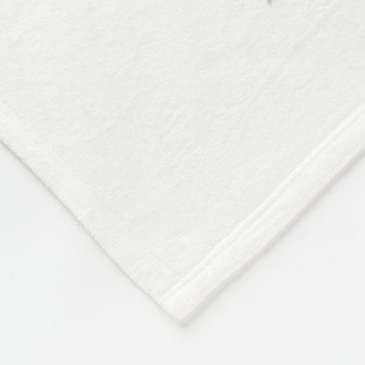 Couverture Polaire Gras Floral IV (Coin)