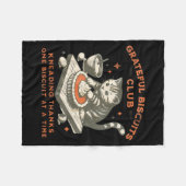 Couverture Polaire Grateful Biscuits Club Kneading Thanks One Biscuit (Devant (Horizontal))