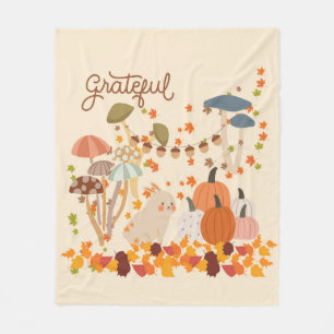 Couverture Polaire Gratuit Lapin D'Automne