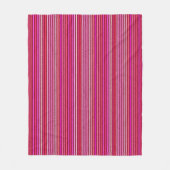 Couverture Polaire Gravures - Bourgogne, Violet, Rose (Devant)