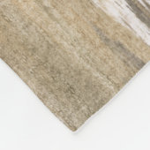 Couverture Polaire Gray brown lines abstract painting art (Coin)