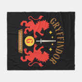 Couverture Polaire GRAYFFINDOR™ Maison double Lion épée graphique (Devant (Horizontal))