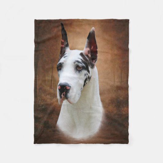 Couverture Polaire Great dane (Devant)