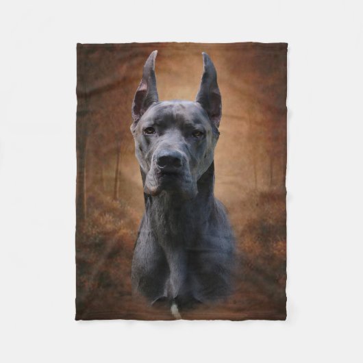 Couverture Polaire Great dane (Devant)