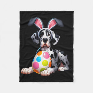 Couverture Polaire Great Dane Lovers Easter Egg Eggs Bunny Rabbits Me