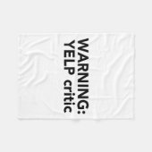 Couverture Polaire Great Humor Idea Graphic Uni Adults , Blue, Small, (Devant (Horizontal))