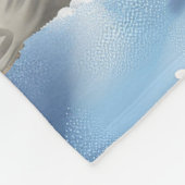 Couverture Polaire Great Pyrenees Winter Wonderland Noël Joie (Coin)