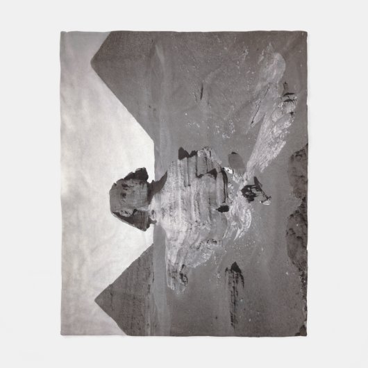 Couverture Polaire Great Sphinx & Gizeh Pyramides Necropolis Egypte (Devant)