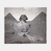 Couverture Polaire Great Sphinx & Gizeh Pyramides Necropolis Egypte (Devant (Horizontal))