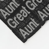 Couverture Polaire Great Tante Extraordinaire (Coin)