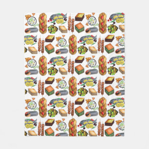 Couverture Polaire Grèce Méditerranéen Imprimer Cuisine grecque