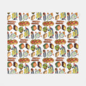 Couverture Polaire Grèce Méditerranéen Imprimer Cuisine grecque (Devant (Horizontal))