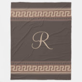 Couverture Polaire Greek Key (Devant)