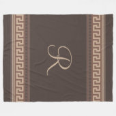 Couverture Polaire Greek Key (Devant (Horizontal))
