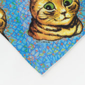 Couverture Polaire Green Eye Cat, Louis Wain (Coin)