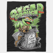 Couverture Polaire Green Garbage Monster (Devant)
