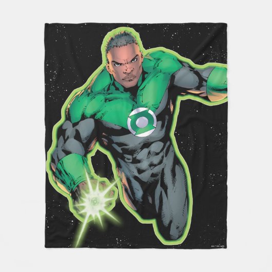 Couverture Polaire Green Lantern John Stewart (Devant)