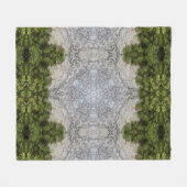 Couverture Polaire Green Moss & Nature Earth Art (Devant (Horizontal))